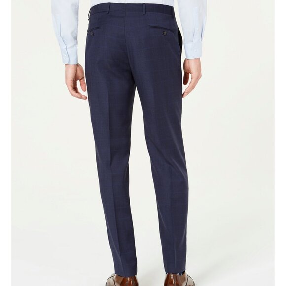 LAUREN by Ralph Lauren Men's Classic Fit Ultra Flex Stretch Flat Front Suit Pant - Picture 2 of 9